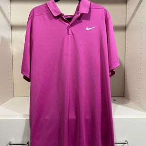 Men’s Pink Nike Collared Shirt